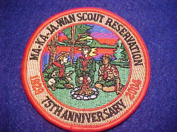 MA-KA-JA-WAN  SCOUT RESV., 1929-2004