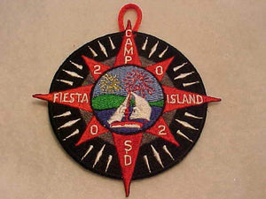 FIESTA ISLAND PATCH, 2002, RED STAR