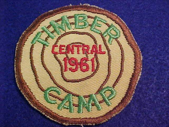 TIMBER CAMP PATCH, CENTRAL, 1961