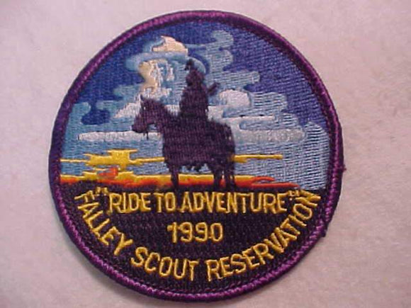 FALLEY SCOUT RESV. PATCH, 1990