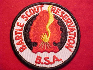 BARTLE SCOUT RESV., 1960'S, SMOKE TOUCHES "R"