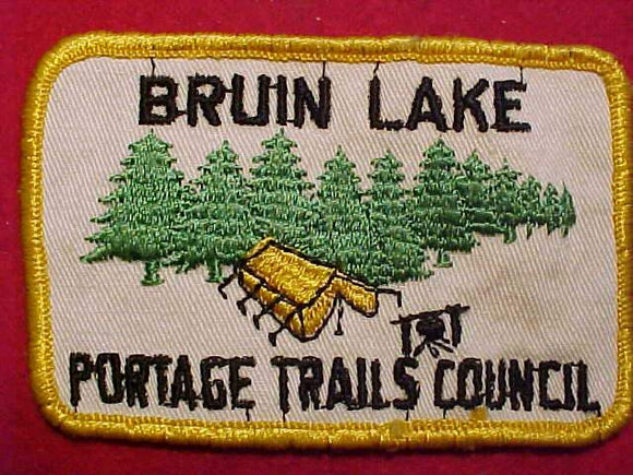 BRUIN LAKE, 1960'S, PORTAGE TRAILS C., USED