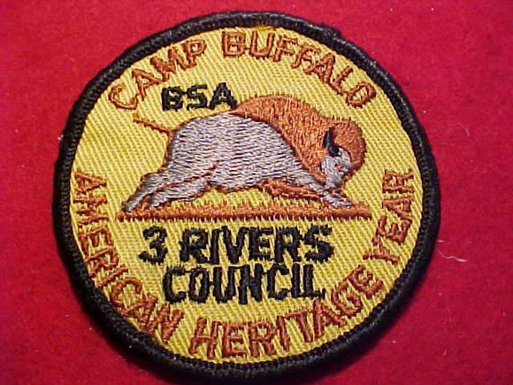 BUFFALO, 3 RIVERS C., AMERICAN HERITAGE YEAR, USED