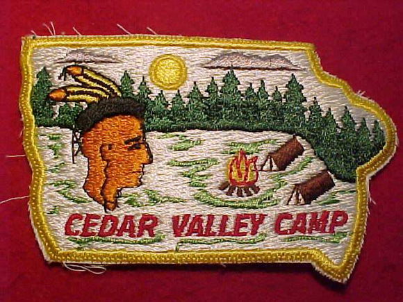 CEDAR VALLEY CAMP, IOWA STATE SHAPE