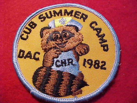 CHARLES HOWELL RESV., 1982, DAC, CUB SUMMER CAMP