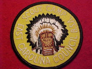 EAST CAROLINA COUNCIL SCOUT CAMP, 1960'S
