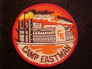 EASTMEN, RED BDR., ORANGE FDL, ORANGE "CE"