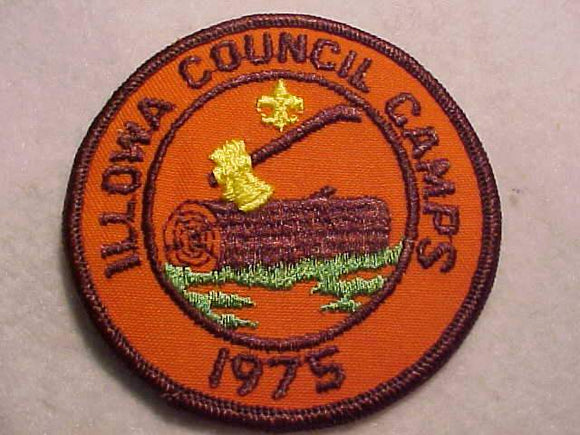 ILLOWA COUNCIL CAMPS, 1975