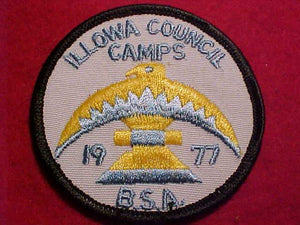 ILLOWA COUNCIL CAMPS, 1977