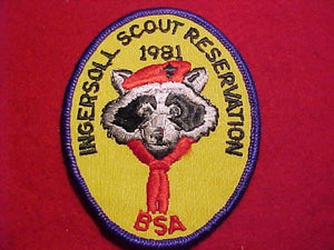 INGERSOLL SCOUT RESV., 1981
