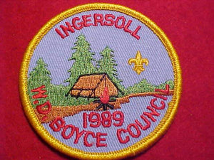INGERSOLL, 1989, W. D. BOYCE C.