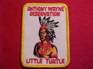 LITTLE TURTLE, ANTHONY WAYNE RESV., 1960'S