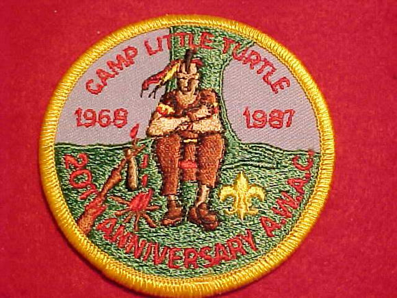 LITTLE TURTLE, ANTHONY WAYNE RESV., 1968-1987, 20TH ANNIV.