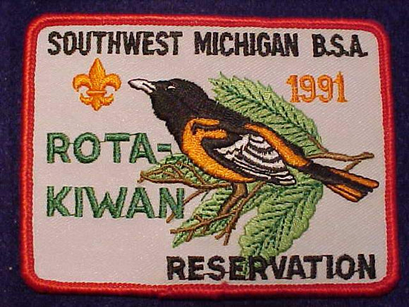 ROTA-KIWAN RESV., 1991, SOUTHWEST MICHIGAN C.