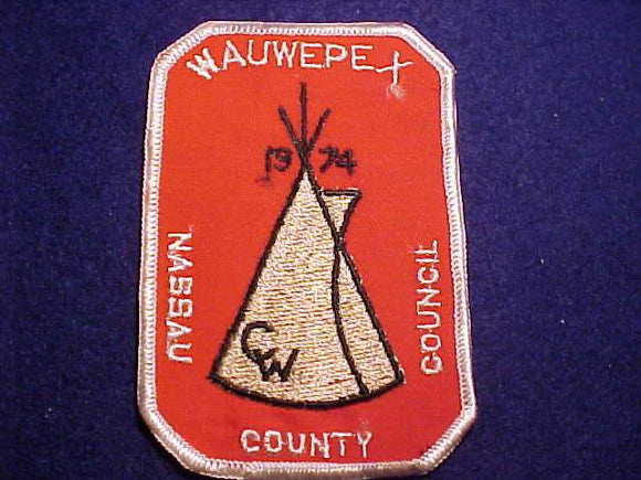 WAUWEPEX, 1974, NASSAU COUNTY C.