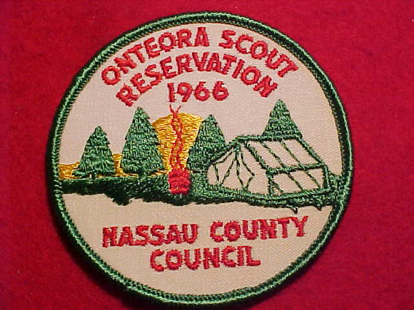 ONTEORA SCOUT RESV., 1966, NASSAU COUNTY C.