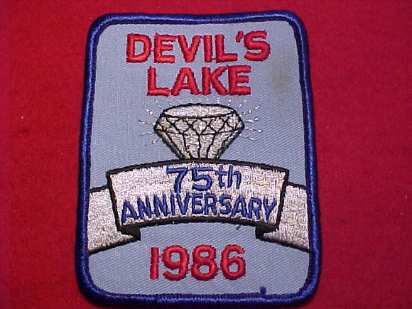 DEVIL'S LAKE PATCH, 1986, SMALL STAIN