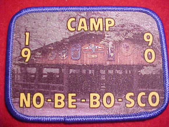NO-BE-BO-SCO PATCH, 1990