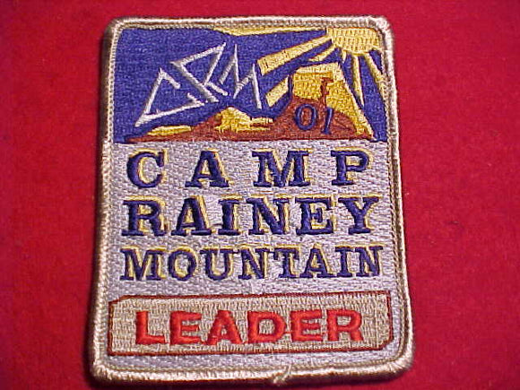 RAINEY MOUNTAIN PATCH, 2001, LEADER