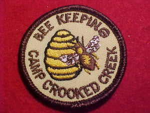 CROOKED CREEK, BEE KEEPING, 2" ROUND