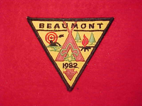 BEAUMONT, 1982, YELLOW BACKGROUND