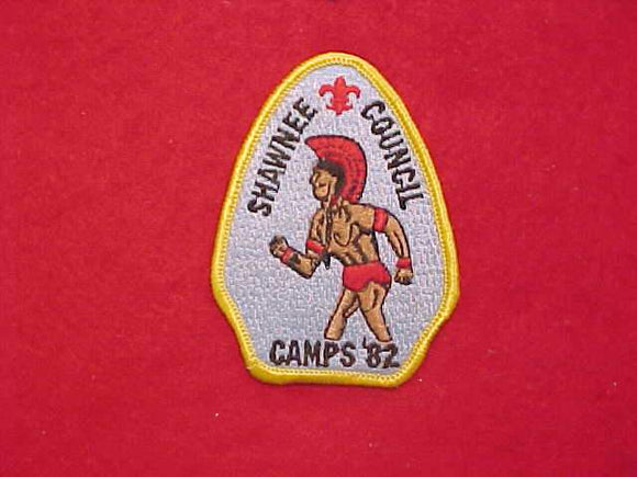 SHAWNEE COUNCIL CAMPS, 1982