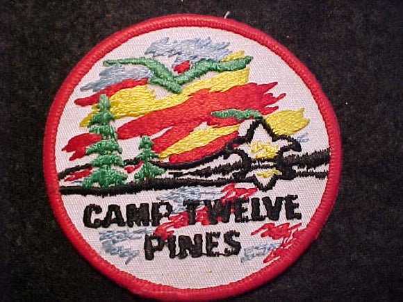 TWELVE PINES (CAMP 12 PINES), 1960'S, HIAWATHA C. , RED BDR.
