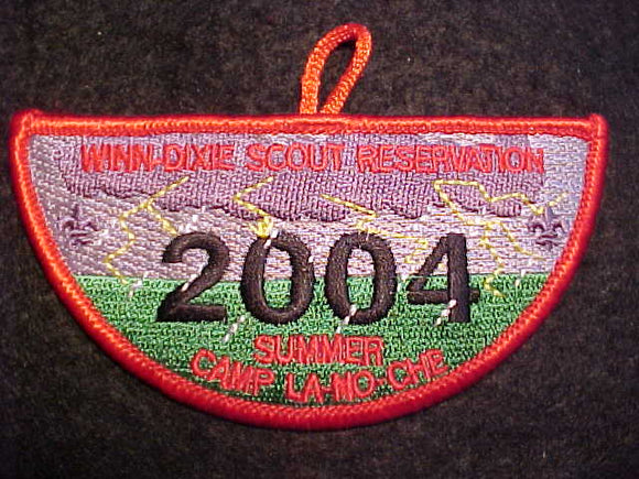 WINN-DIXIE SCOUT RESV., 2004, CAMP LA-NO-CHE, SUMMER