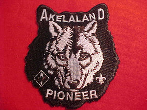 AKELALAND PATCH, PIONEER, MINSI TRAILS COUNCIL