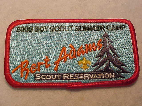 BERT ADAMS SCOUT RESV., 2008 SUMMER CAMP