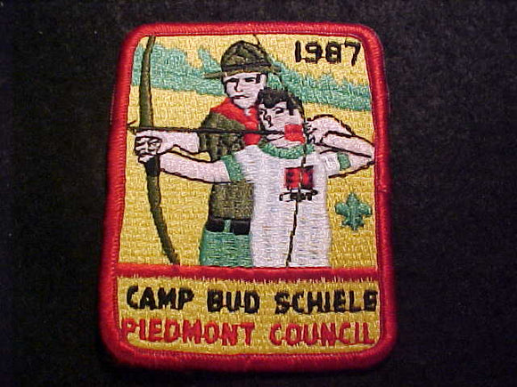 BUD SCHIELE, 1987, PIEDMONT COUNCIL
