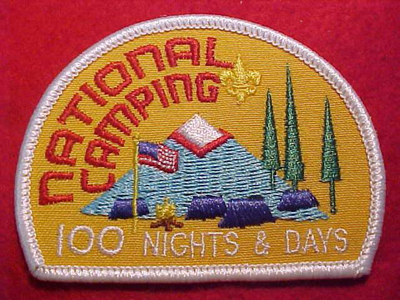 NATIONAL CAMPING, 100 NIGHTS & DAYS