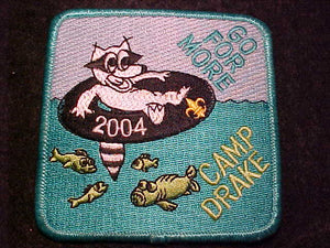 DRAKE PATCH, 2004, "GO FOR MORE"