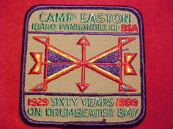 EASTON PATCH, 1929-1989, IDAHO PANHANDLE C., SIXTY YEARS ON DRUMBEATER BAY