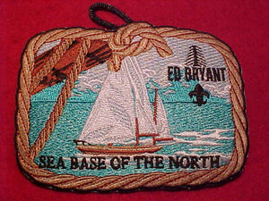 ED BRYANT SCOUT RESV. PATCH, SEABASE OF THE NORTH