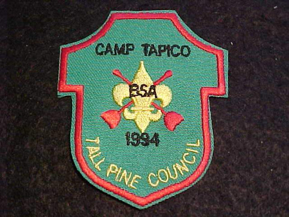 TAPICO PATCH, 1994, TALL PINE C.