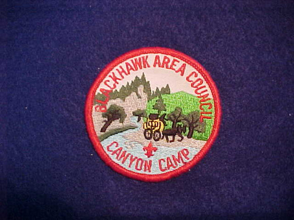 CANYON CAMP, BLACKHAWK AREA COUNCIL