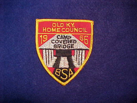 COVERED BRIDGE, OLD KY. HOME COUNCIL, 1966