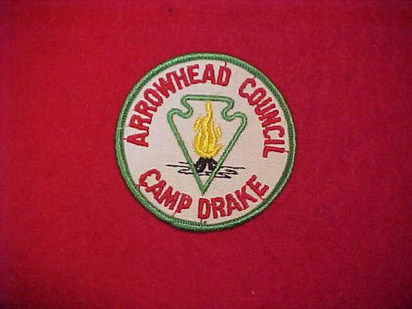 DRAKE, ARROWHEAD COUNCIL, 1960'S