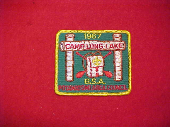 LONG LAKE, POTAWATOMI AREA COUNCIL, 1967