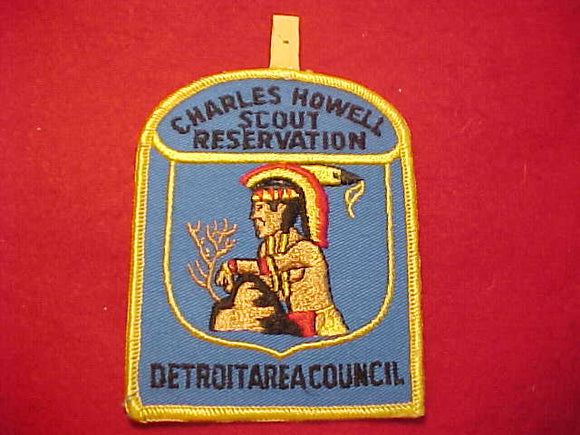 CHARLES HOWELL SCOUT RESV. PATCH, 1981, DETROIT AREA COUNCIL