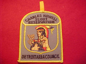 CHARLES HOWELL SCOUT RESV. PATCH, 1984, DETROIT AREA COUNCIL