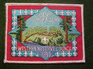 CHICKAGAMI PATCH, 1993, WESTERN RESERVE COUNCIL