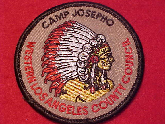 JOSEPHO PATCH, WESTERN LOS ANGELES COUNTY COUNCIL