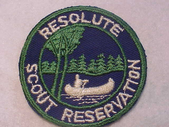 RESOLUTE SCOUT RESV. PATCH, 1950'S