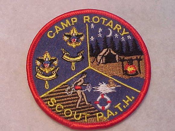 ROTARY PATCH, SCOUT P. A. T. H.
