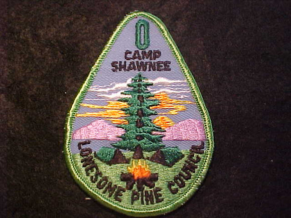 SHAWNEE PATCH, LONESOME PINE COUNCIL, BLUE TWILL