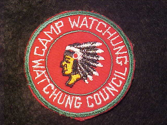 WATCHUNG PATCH, 1950'S, WATCHUNG COUNCIL