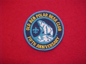 OLD BEN POLAR BEAR CLUB, FIFTH ANNIVERSARY