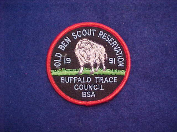 OLD BEN SCOUT RESERVATION, BUFFALO TRACE COUNCIL, 1991